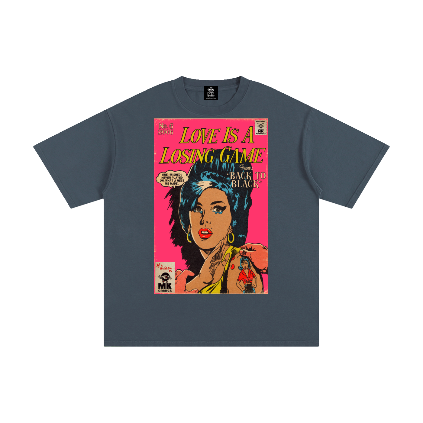 Love is a Losing Game - MK Classics - Unisex Pure Cotton T-Shirt