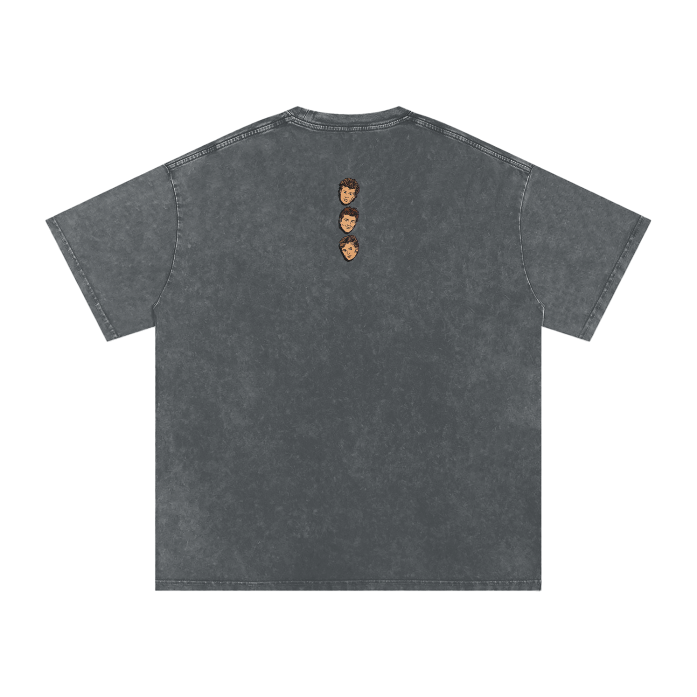Take On Me - Snow Washed Oversized Cotton T-Shirt