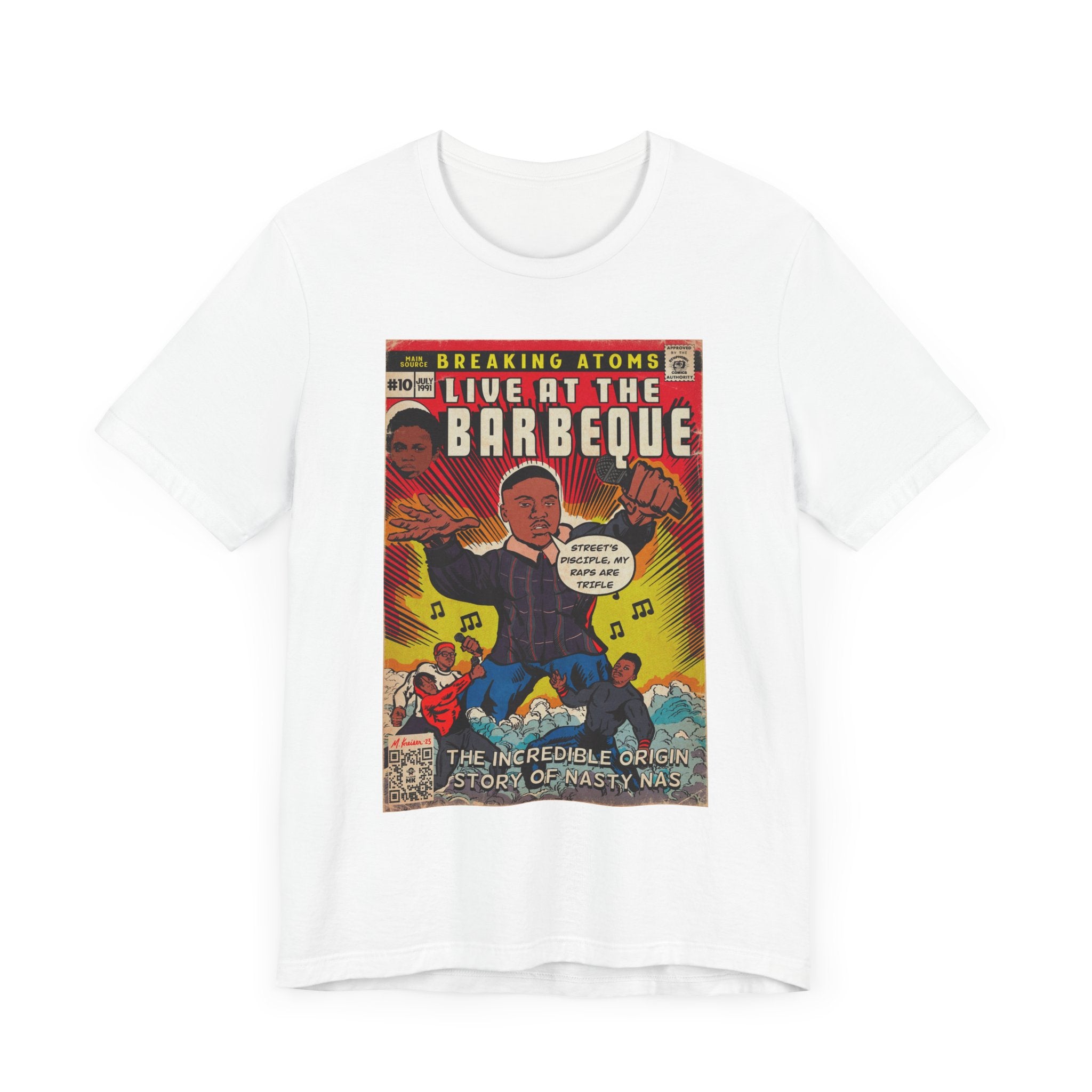 Live at the Barbeque - Unisex Jersey Short Sleeve Tee