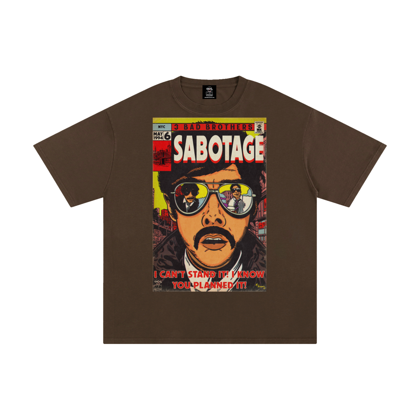 Sabotage - MK Classics - Unisex Pure Cotton T-Shirt