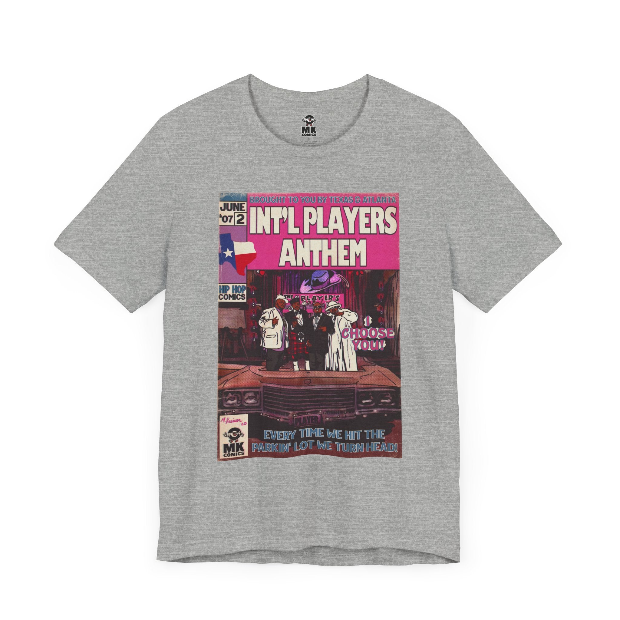 Int’l Players Anthem - Unisex Jersey Short Sleeve Tee
