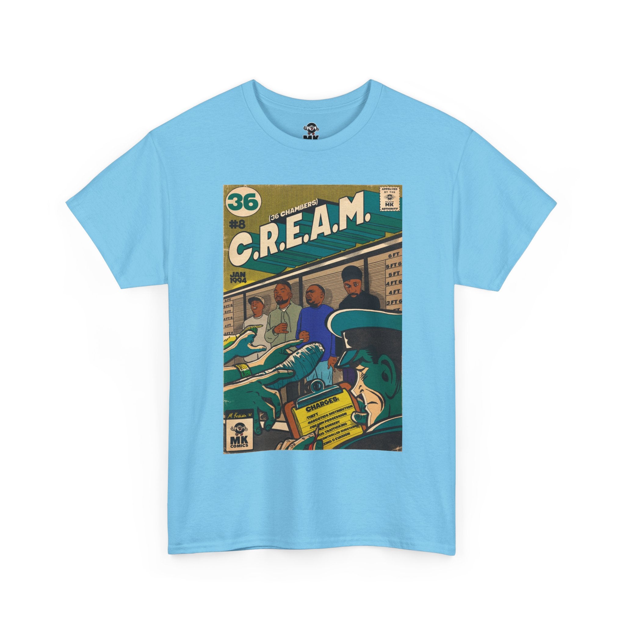 CREAM - MK Classic - Unisex Heavy Cotton Tee