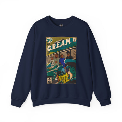 C.R.E.A.M - Unisex Heavy Blend™ Crewneck Sweatshirt