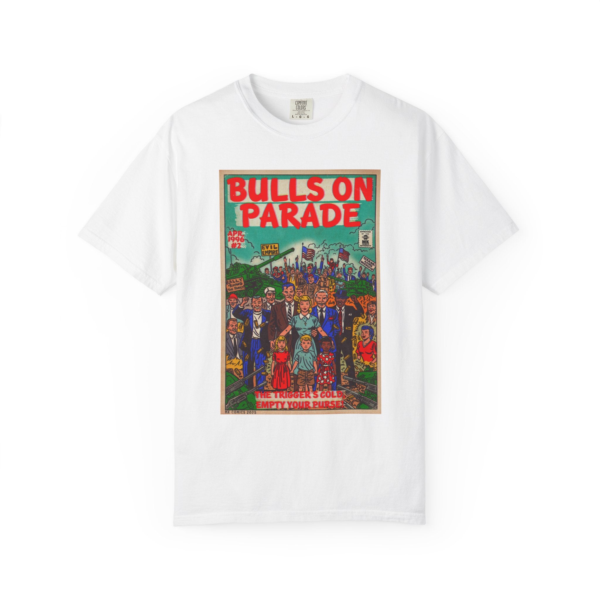 Bulls Parade - Unisex Comfort Colors T-shirt