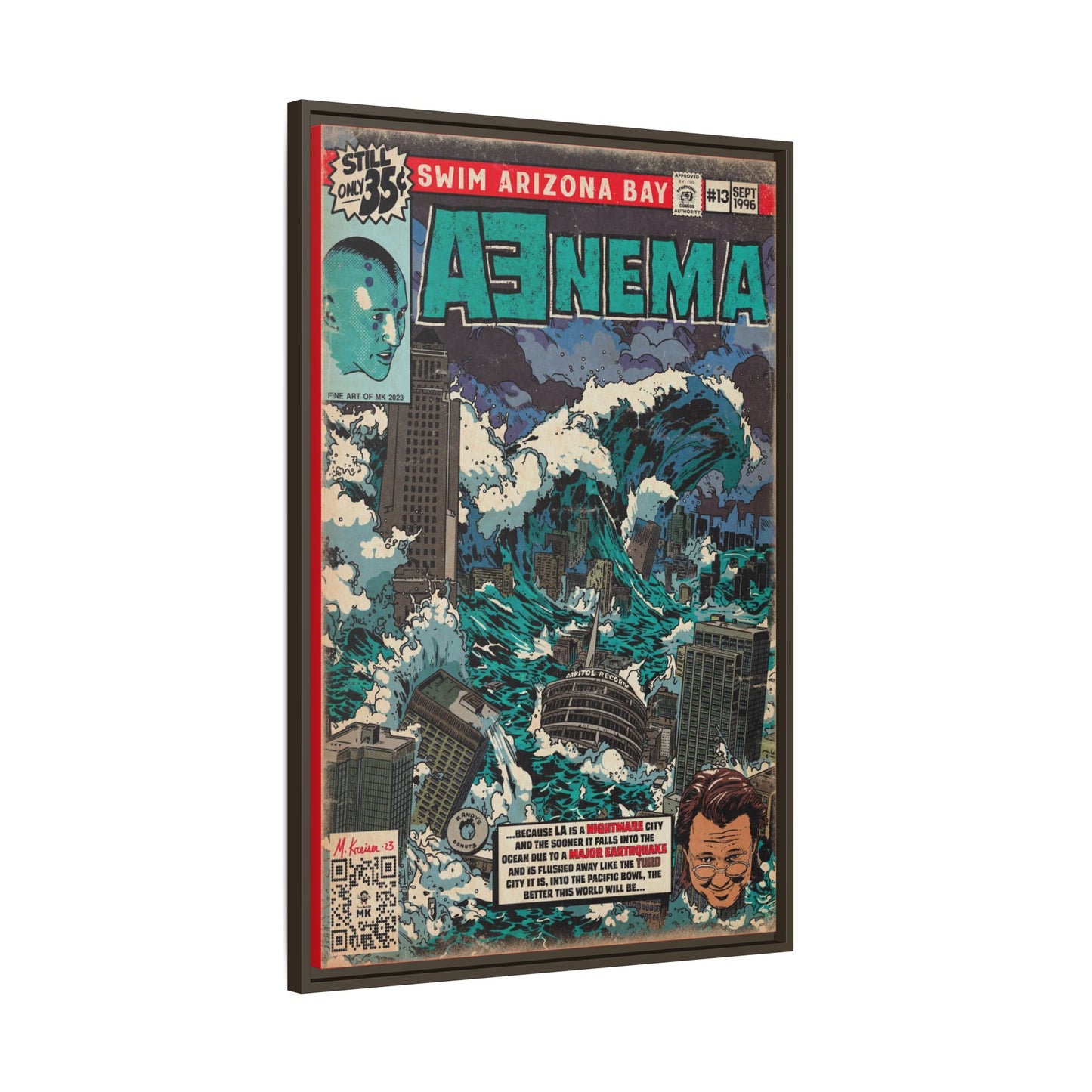 Tool - Aenema - Gallery Canvas Wraps, Vertical Frame