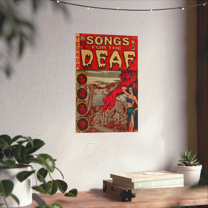 Queens Of The Stone Age - Songs For The Deaf - QOTSA - Vertical Matte Poster