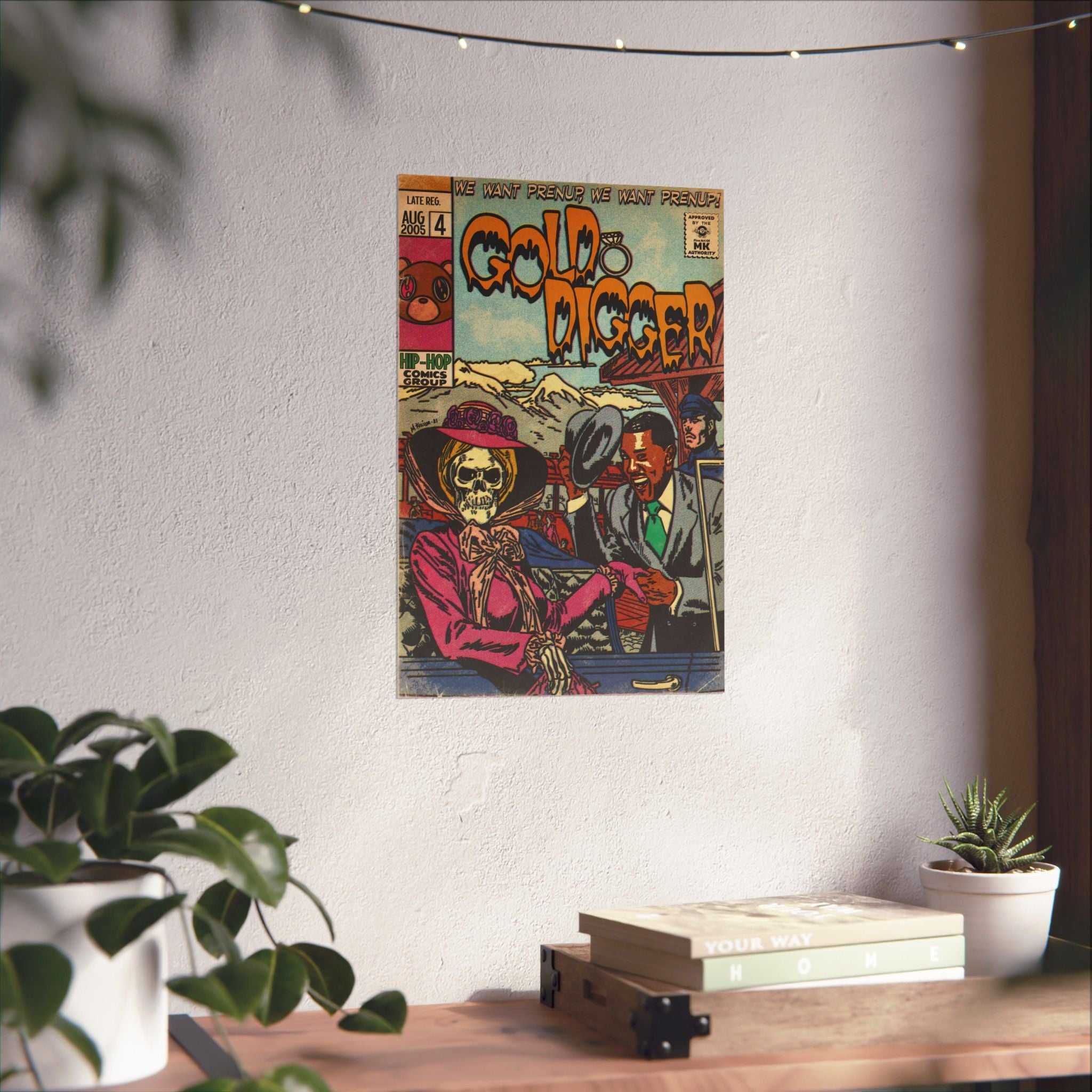 Gold Digger - Matte Vertical Posters