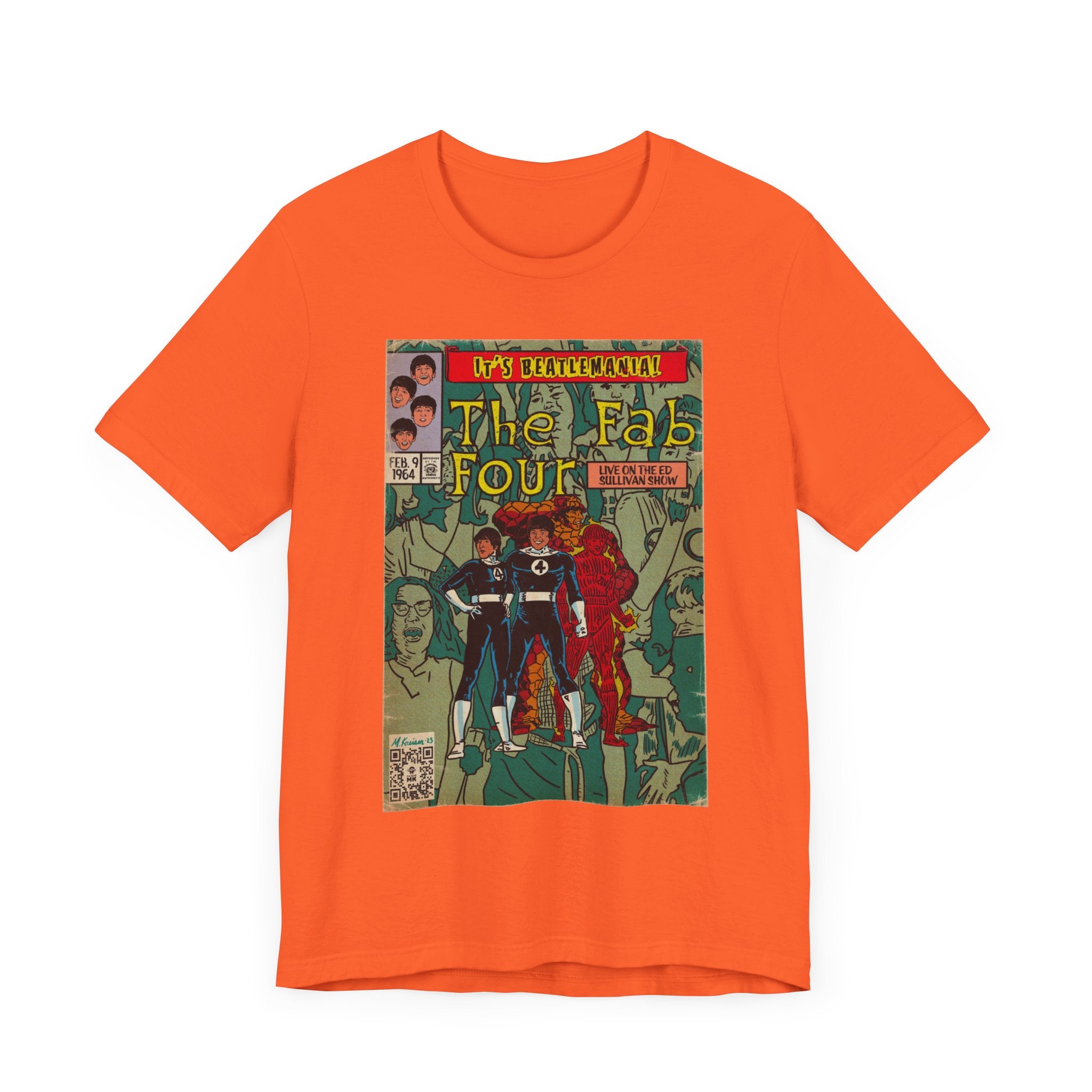 Beatlemania -  Unisex Jersey Short Sleeve Tee