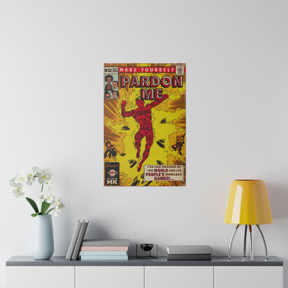 Incubus - Pardon Me - Matte Canvas, Stretched, 0.75"
