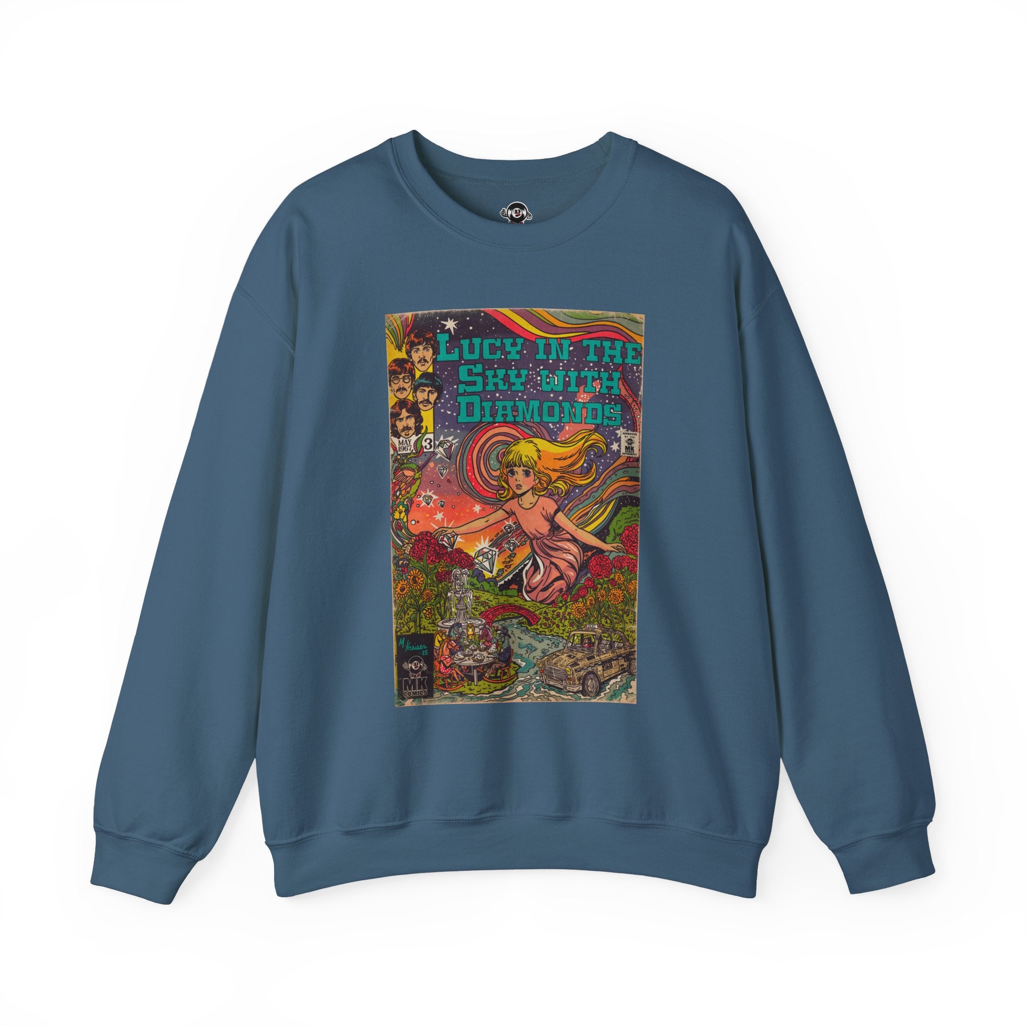 Lucy in the Sky with Diamonds - Unisex Heavy Blend™ Crewneck Sweatshirt