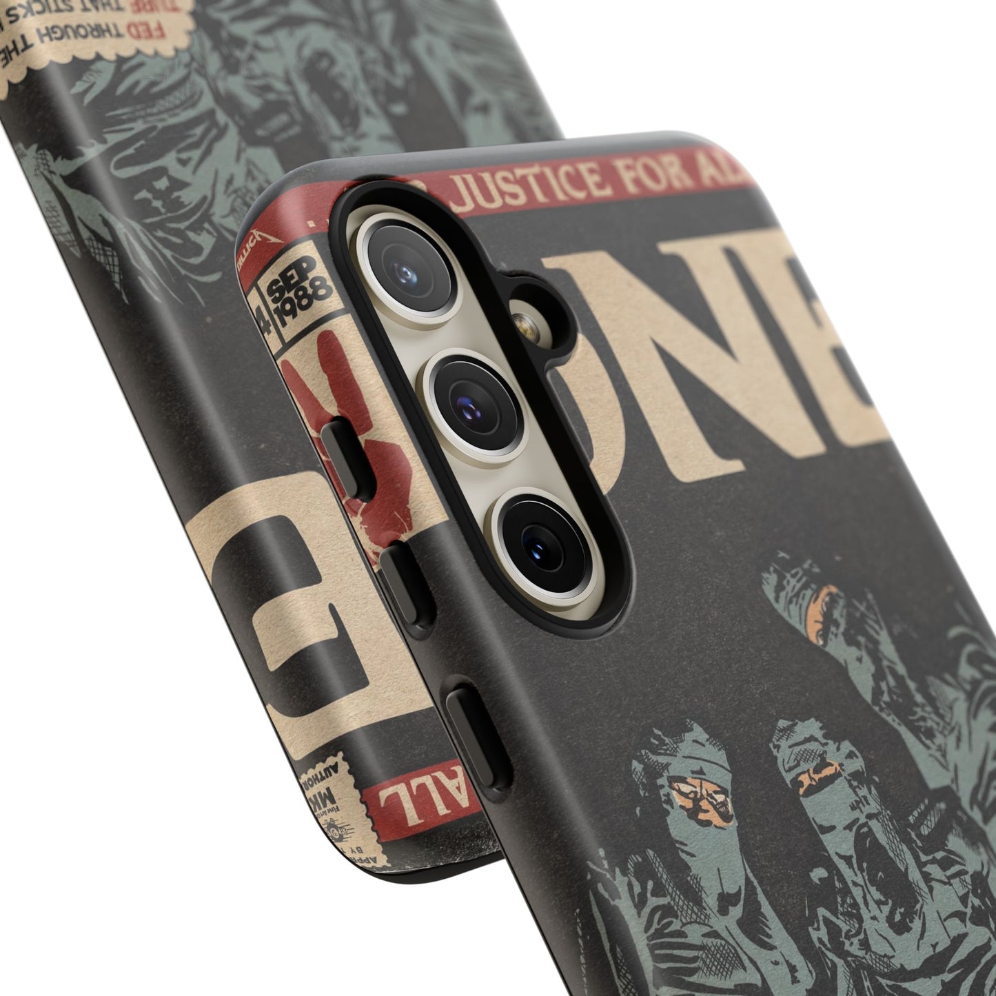Metallica- One - Johnny Got His Gun Comic Book Art - Tough Phone Cases