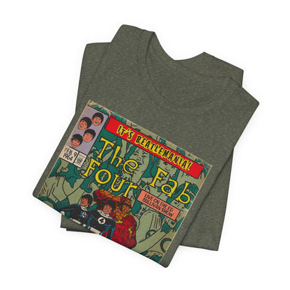 The Beatles - Beatlemania -  Unisex Jersey Short Sleeve Tee