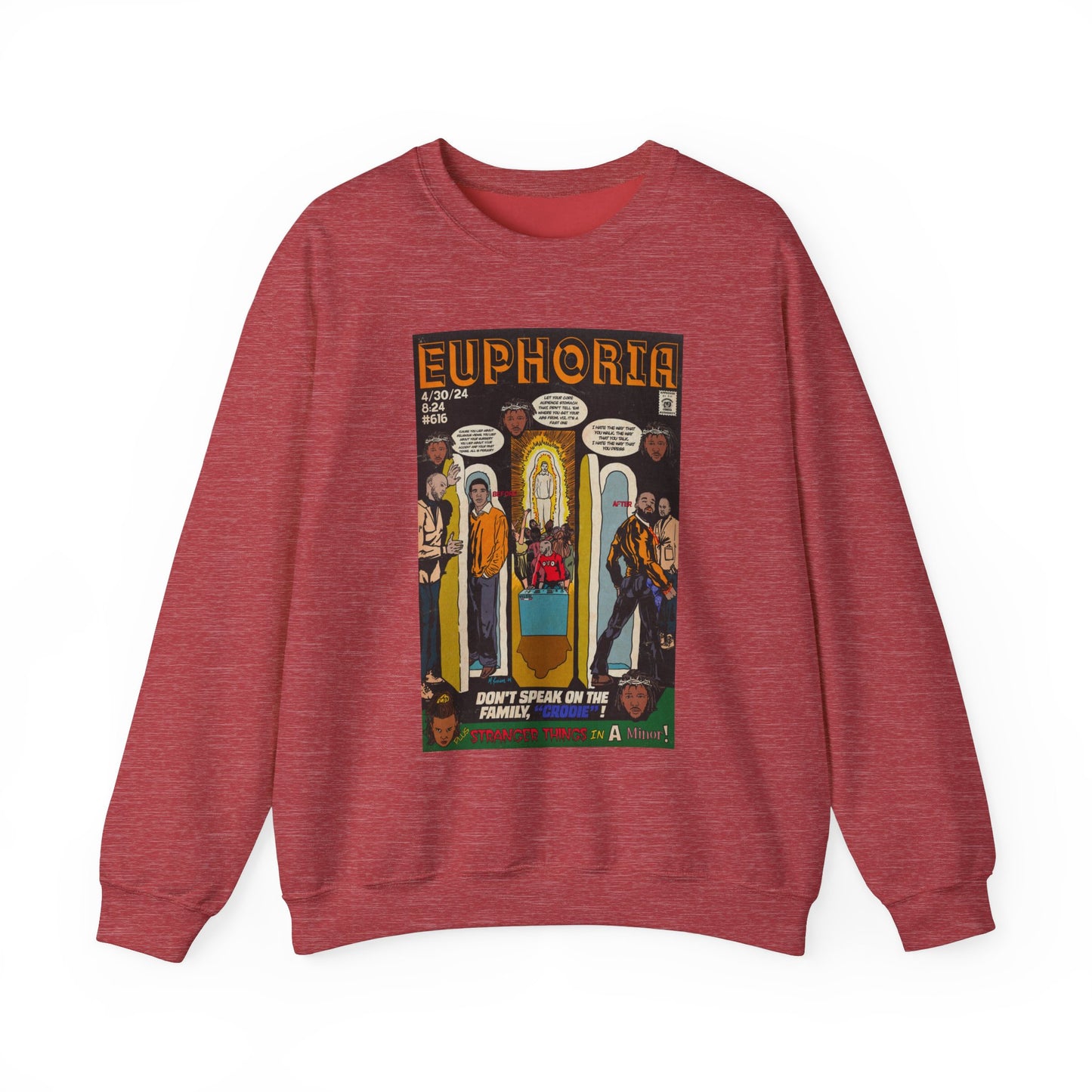 Kendrick Lamar - Euphoria - Unisex Heavy Blend™ Crewneck Sweatshirt