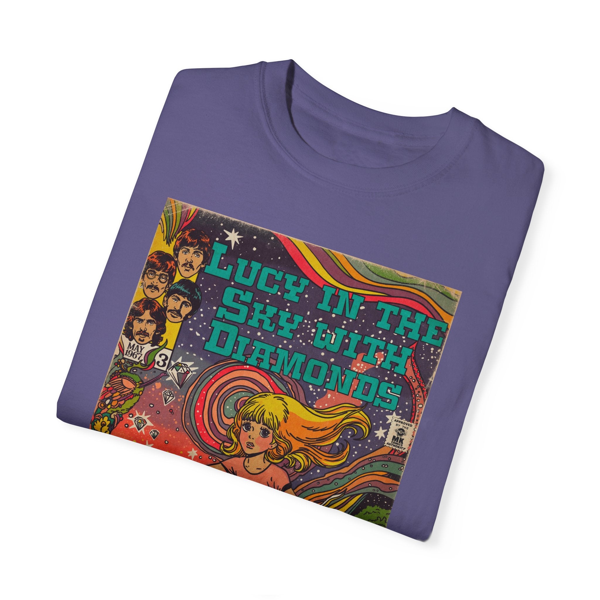Lucy in the Sky with Diamonds - Unisex Comfort Colors T-shirt