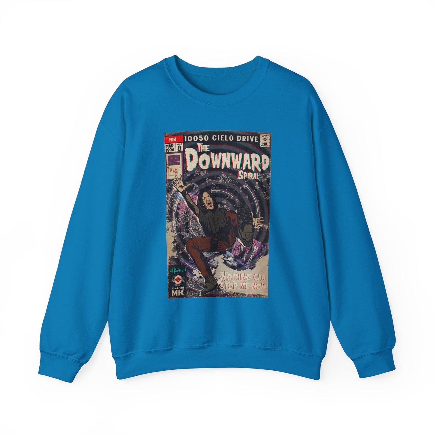 NIN - The Downward Spiral - Unisex Heavy Blend™ Crewneck Sweatshirt