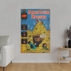 American Dream - Matte Canvas, Stretched, 0.75"