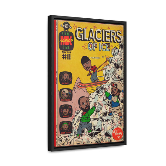 Rae, Ghost, Masta - Glaciers of Ice - Gallery Canvas Wraps, Vertical Frame