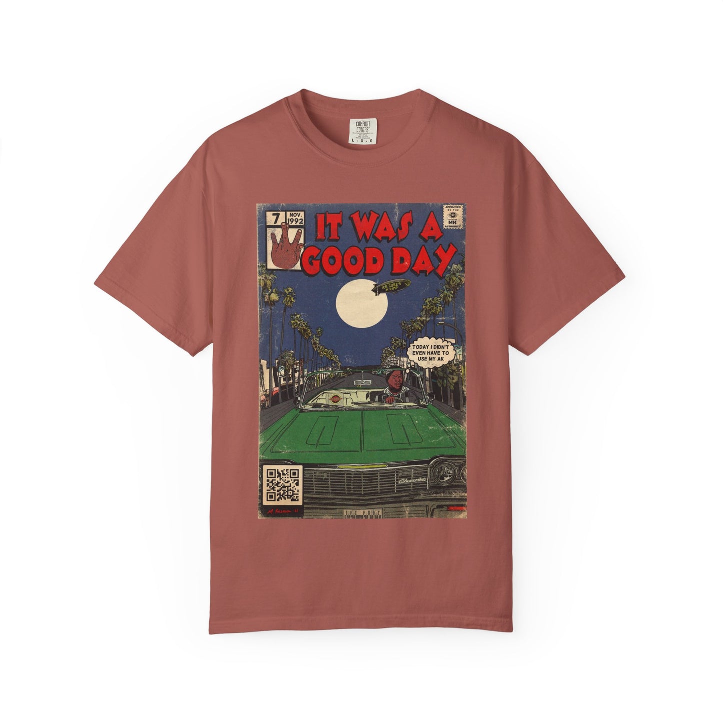 Ice Cube - It Was a Good Day - Unisex Comfort Colors T-shirt