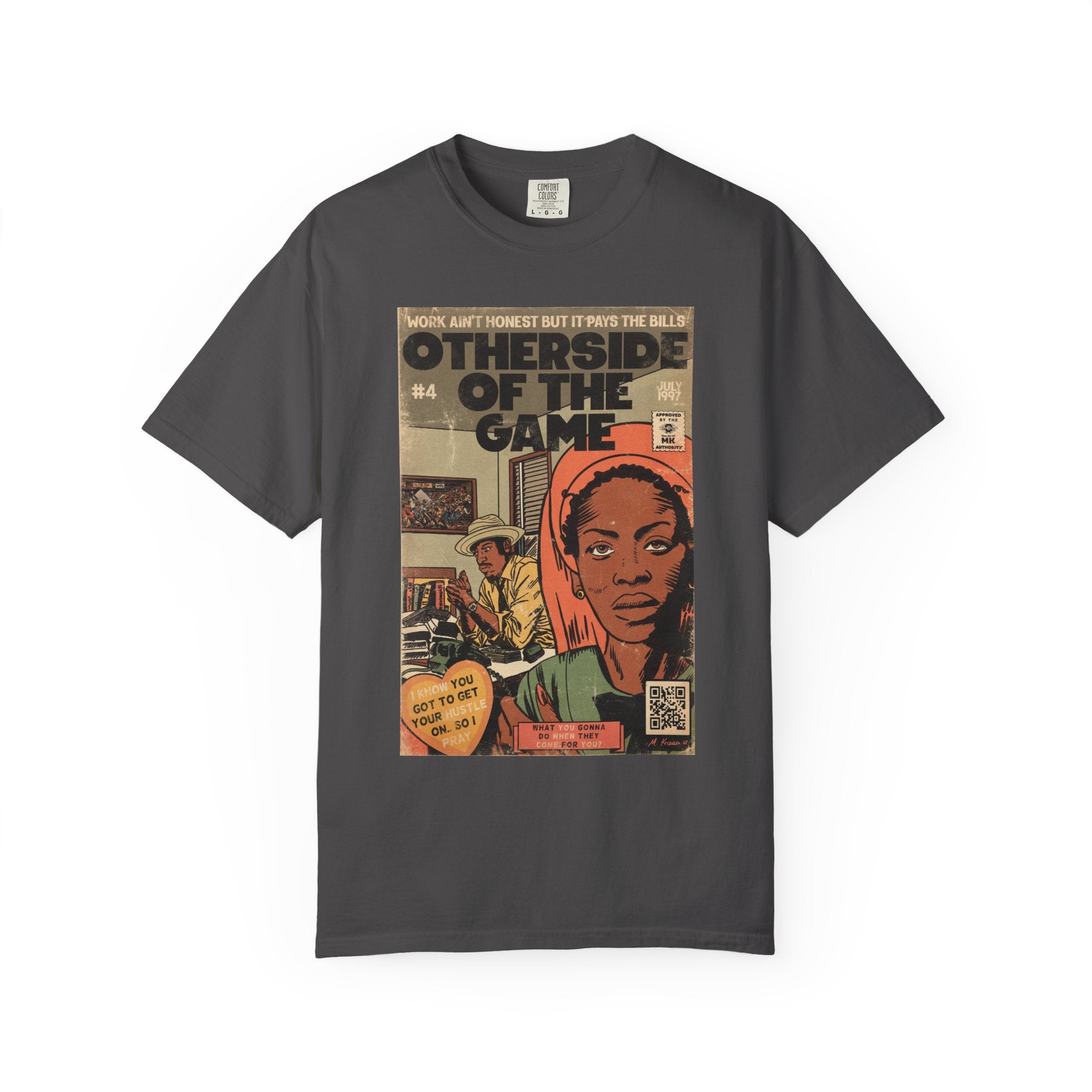 Otherside of the Game - Unisex Garment-Dyed T-shirt