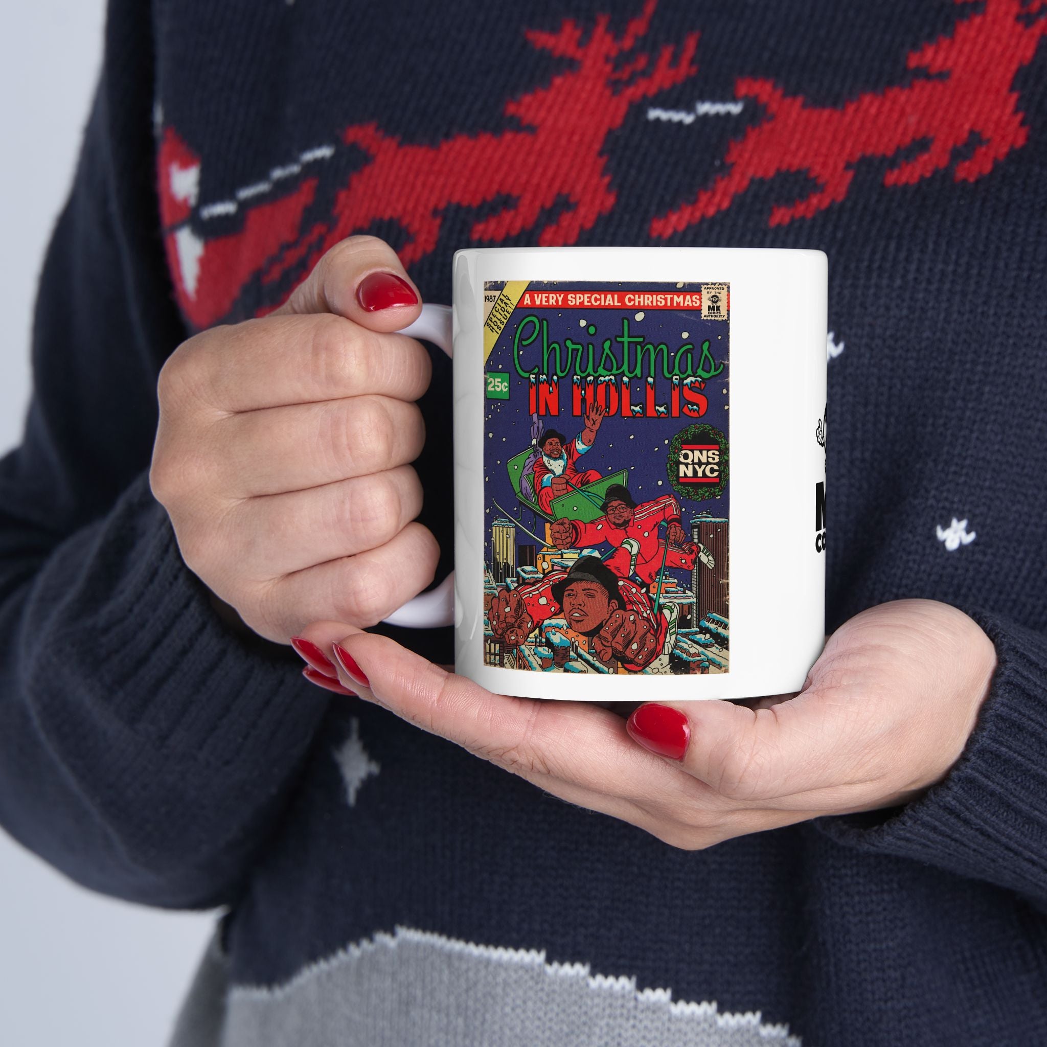Christmas in Hollis - Ceramic Mug, (11oz, 15oz)
