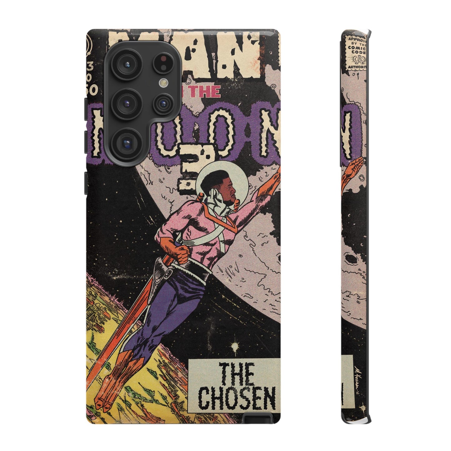 Man on the Moon 3 - Tough Phone Cases
