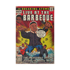 Live at the Barbeque - Matte Canvas, Stretched, 0.75"