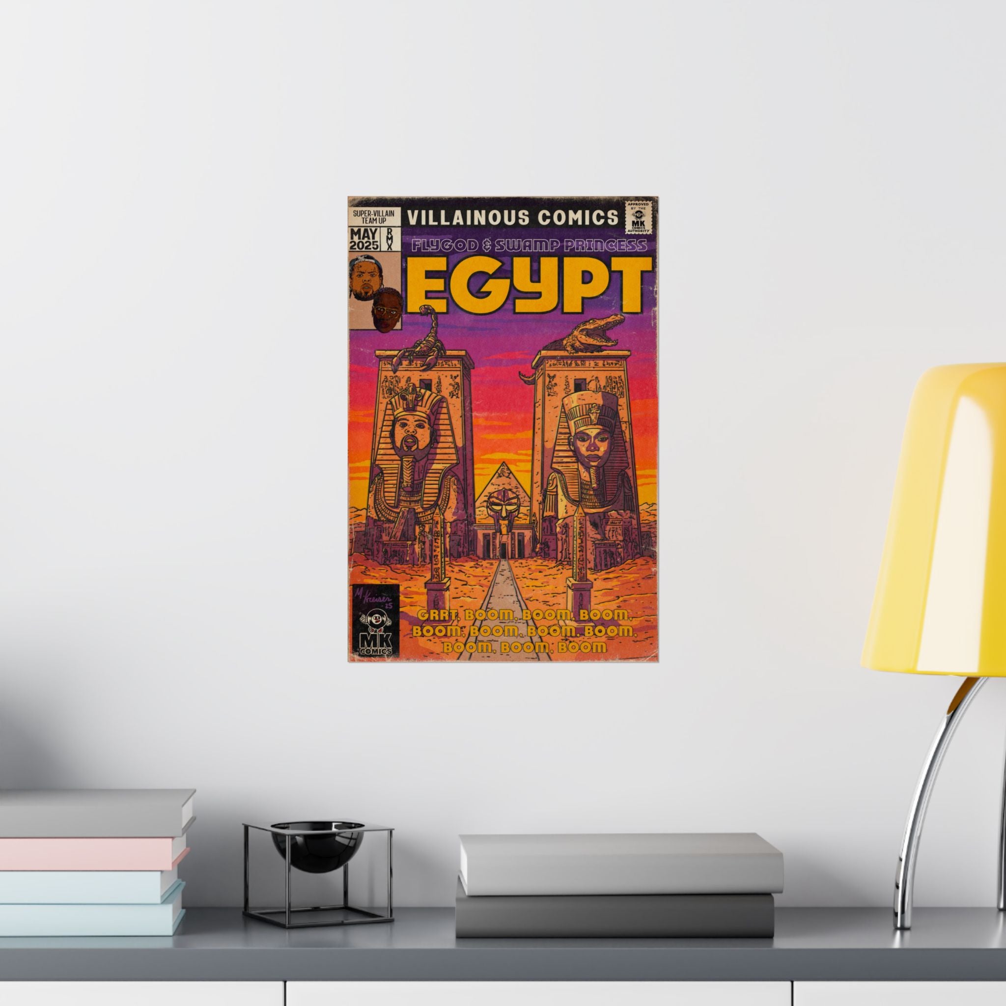 Egypt Remix - Matte Vertical Posters