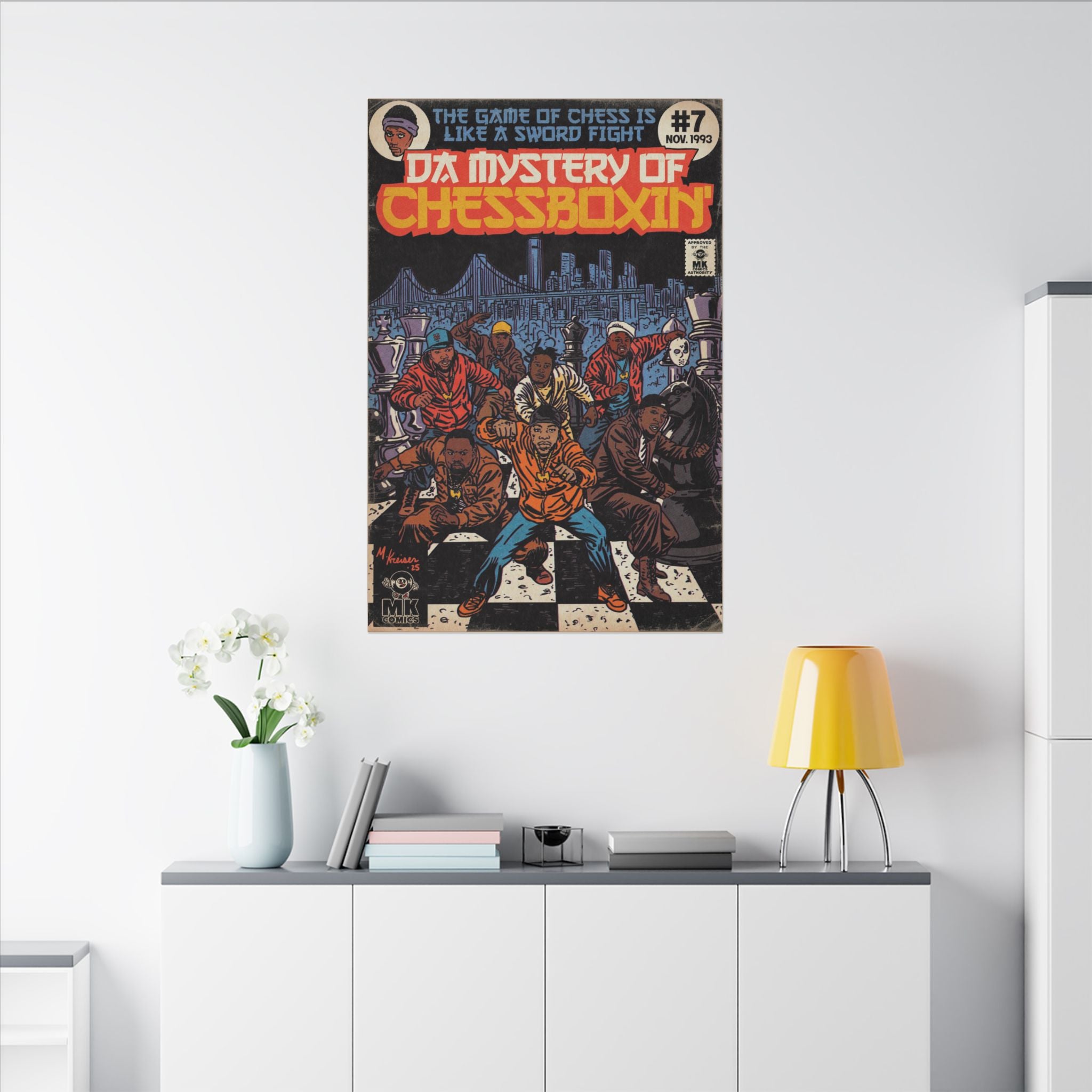 Da Mystery of Chessboxin - Matte Canvas, Stretched, 0.75" (Multi-Size)