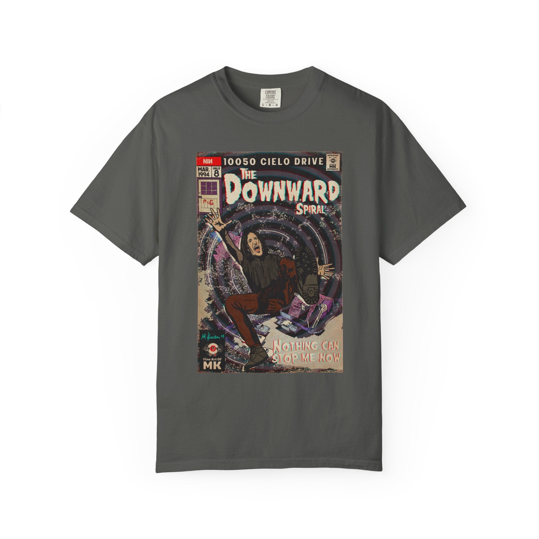 The Downward Spiral - Unisex Comfort Colors T-shirt