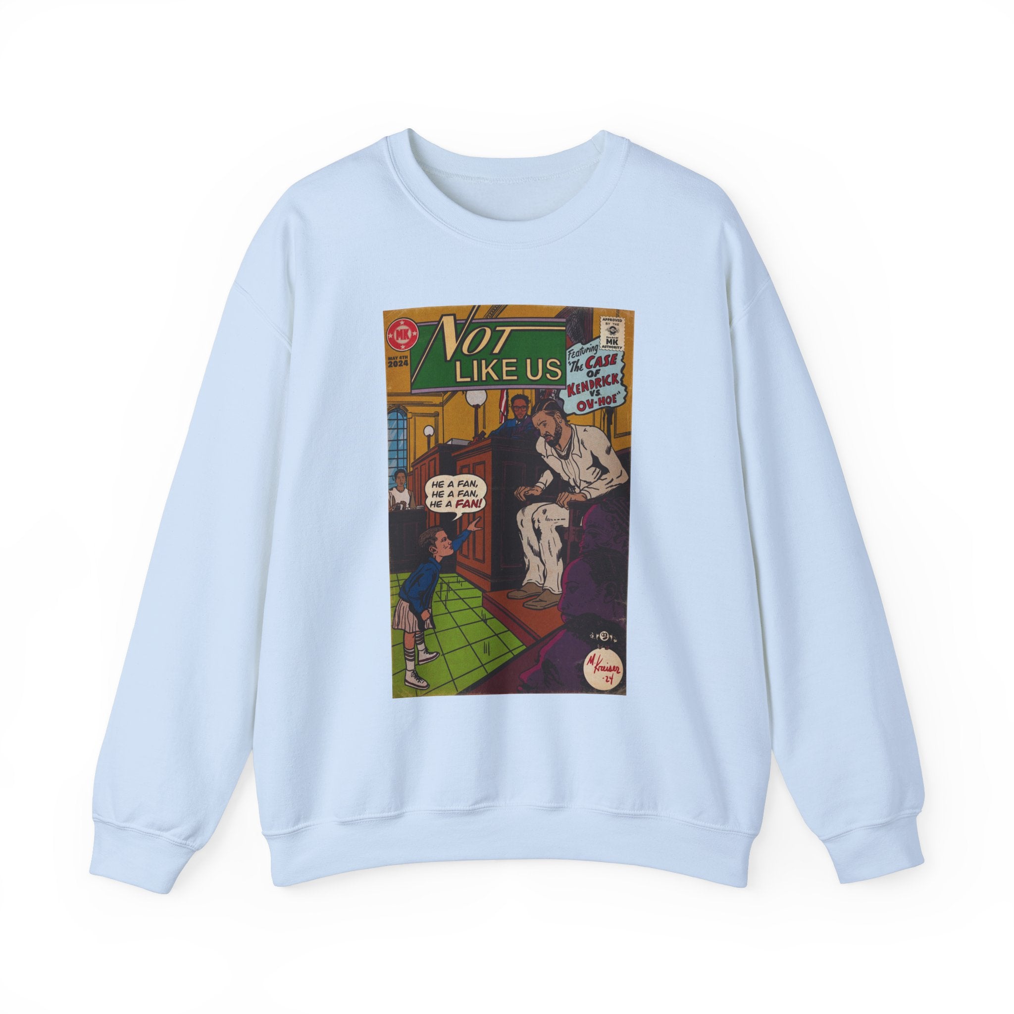 Not Like Us - Unisex Heavy Blend™ Crewneck Sweatshirt