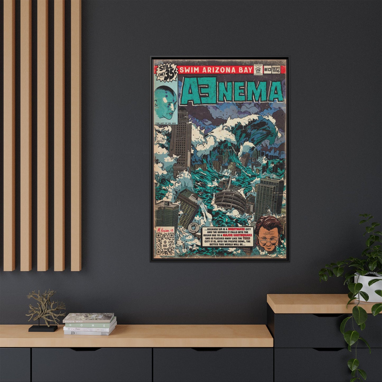 Tool - Aenema - Gallery Canvas Wraps, Vertical Frame