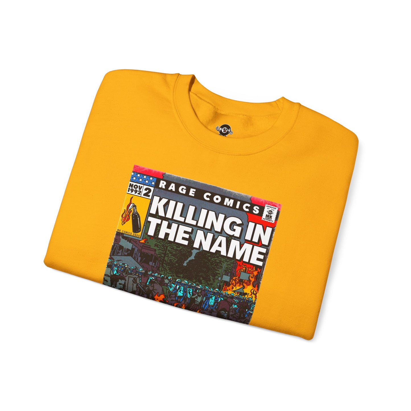 Rage - Killing In the Name - Unisex Heavy Blend™ Crewneck Sweatshirt