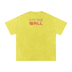 Off the Wall - Snow Washed Oversized Cotton T-Shirt