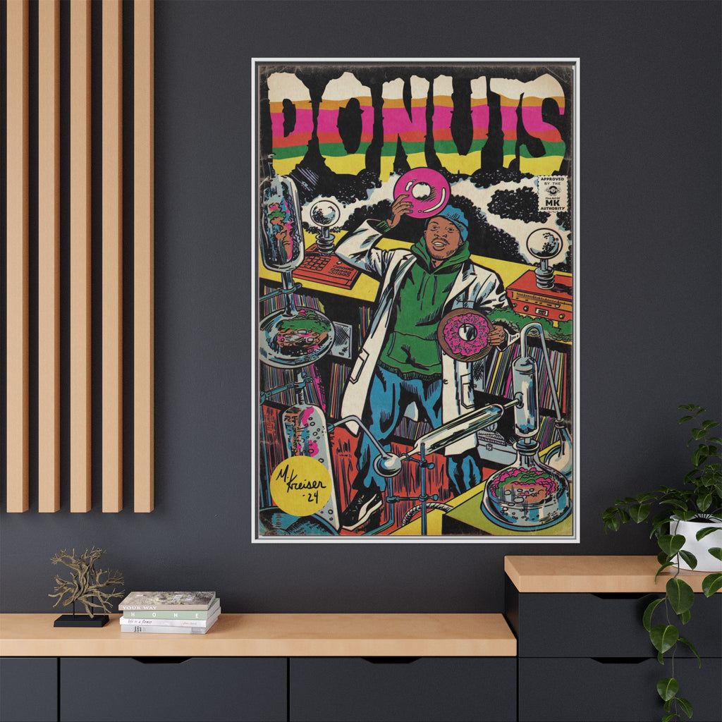Donuts - Gallery Canvas Wraps, Vertical Frame