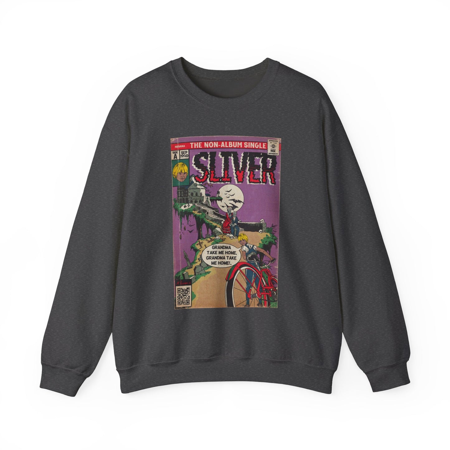 Nirvana - Sliver - Unisex Heavy Blend™ Crewneck Sweatshirt