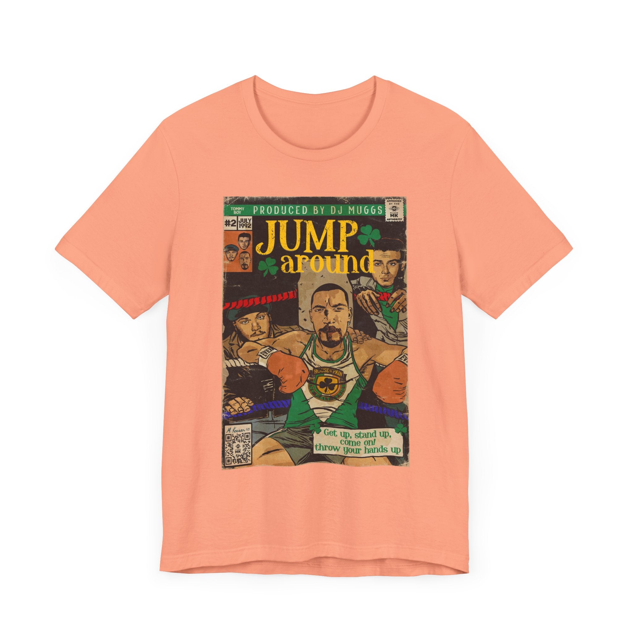 Jump Around -  Unisex Jersey Short Sleeve Tee