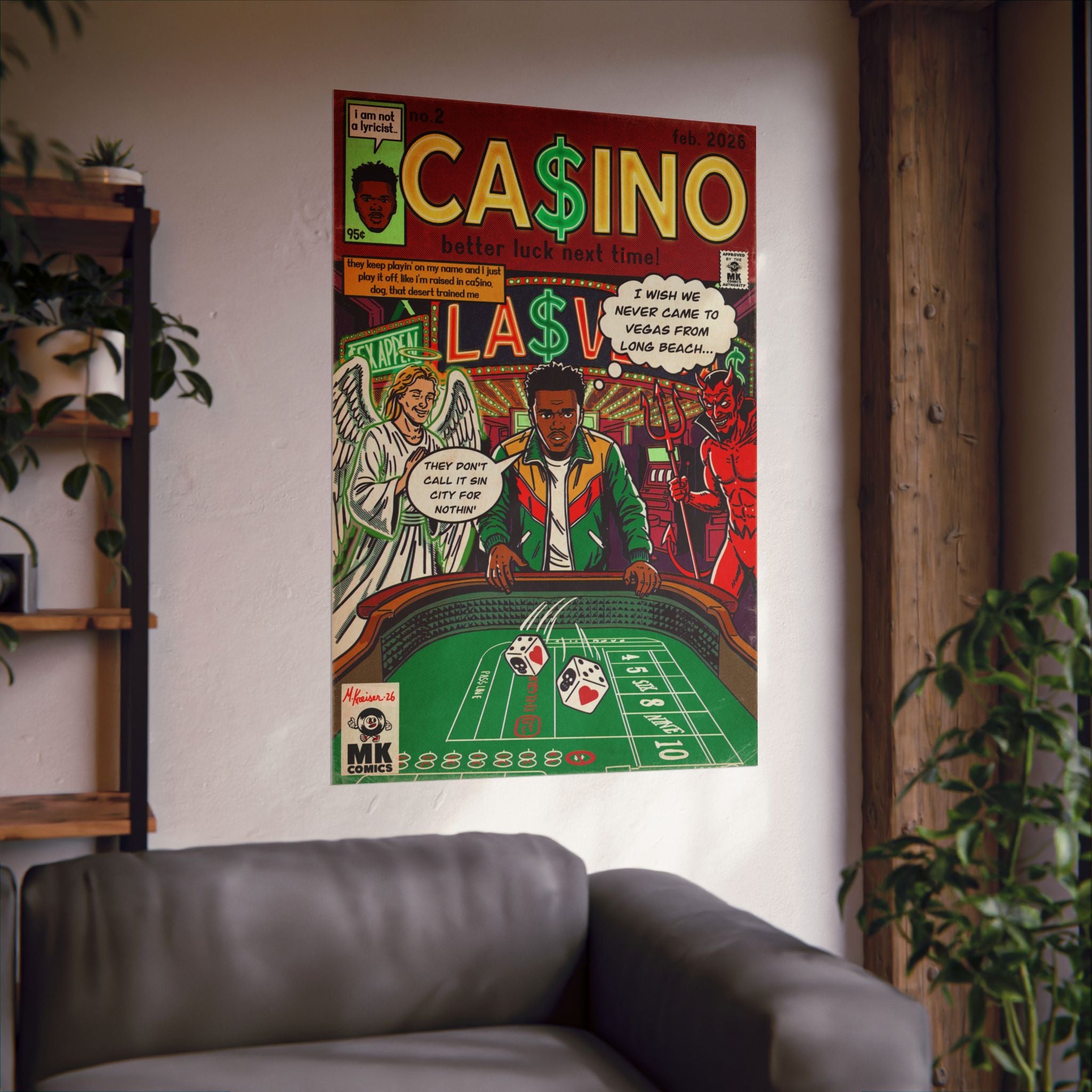 Casino - Matte Vertical Posters