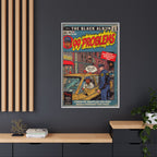 99 Problems - Matte Canvas, Framed (Multi-color)