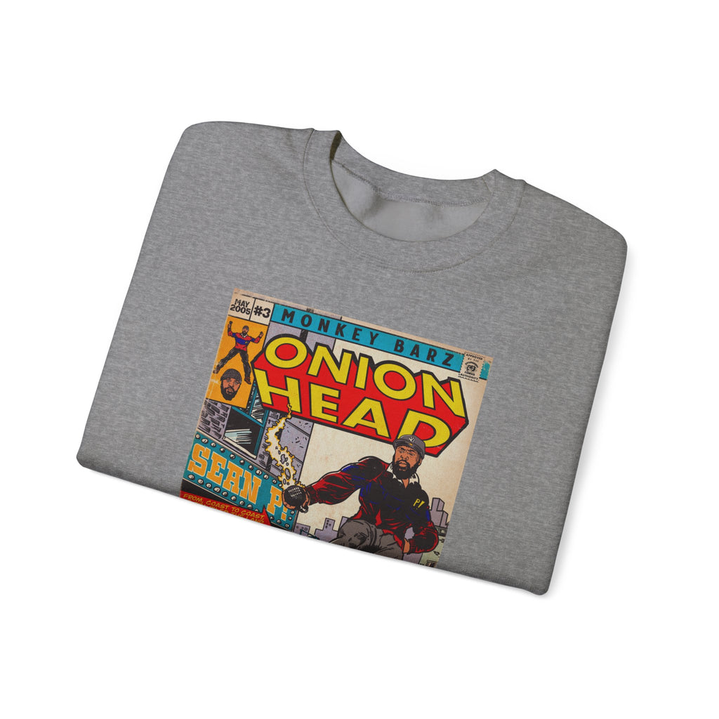 Onion Head - Unisex Heavy Blend™ Crewneck Sweatshirt