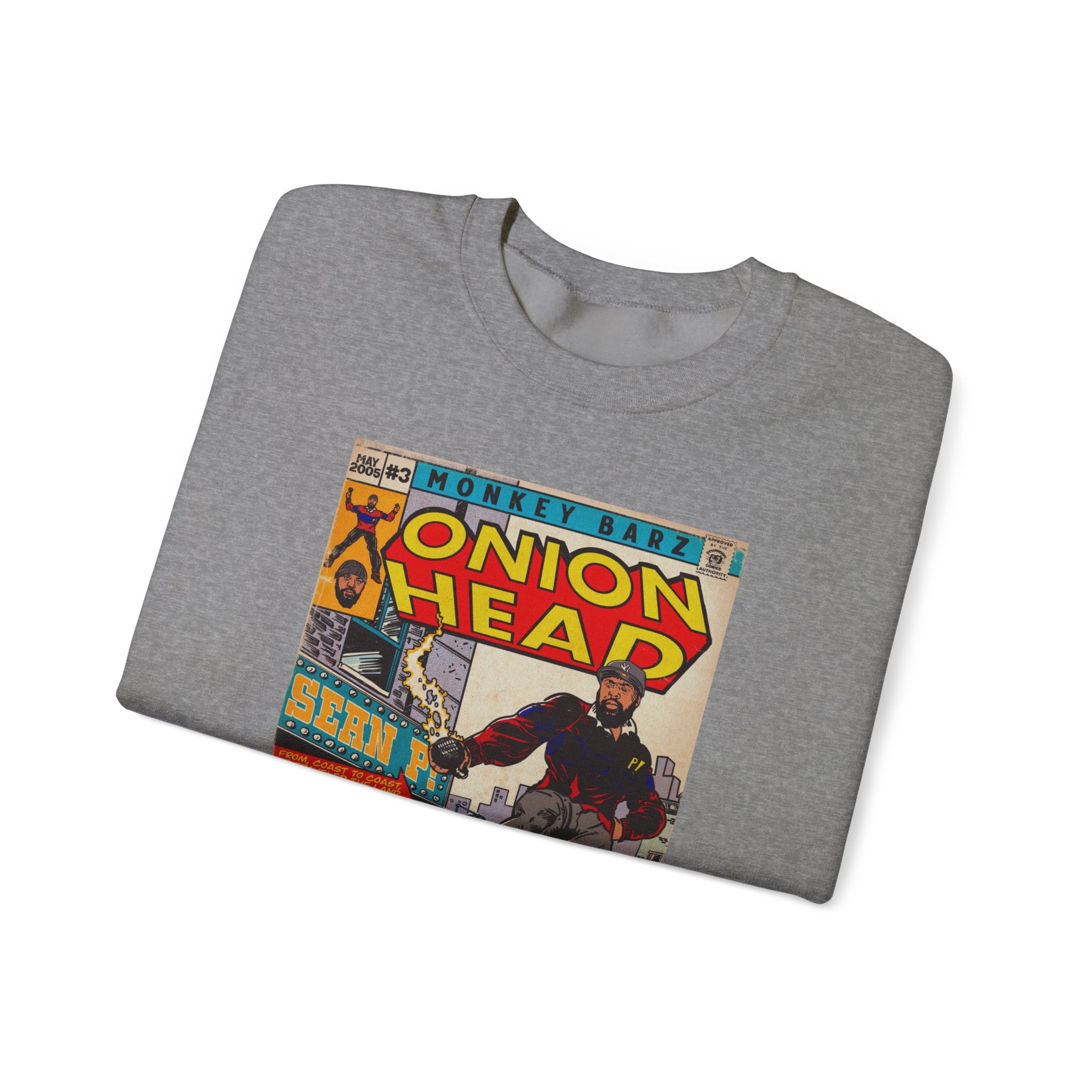 Onion Head - Unisex Heavy Blend™ Crewneck Sweatshirt