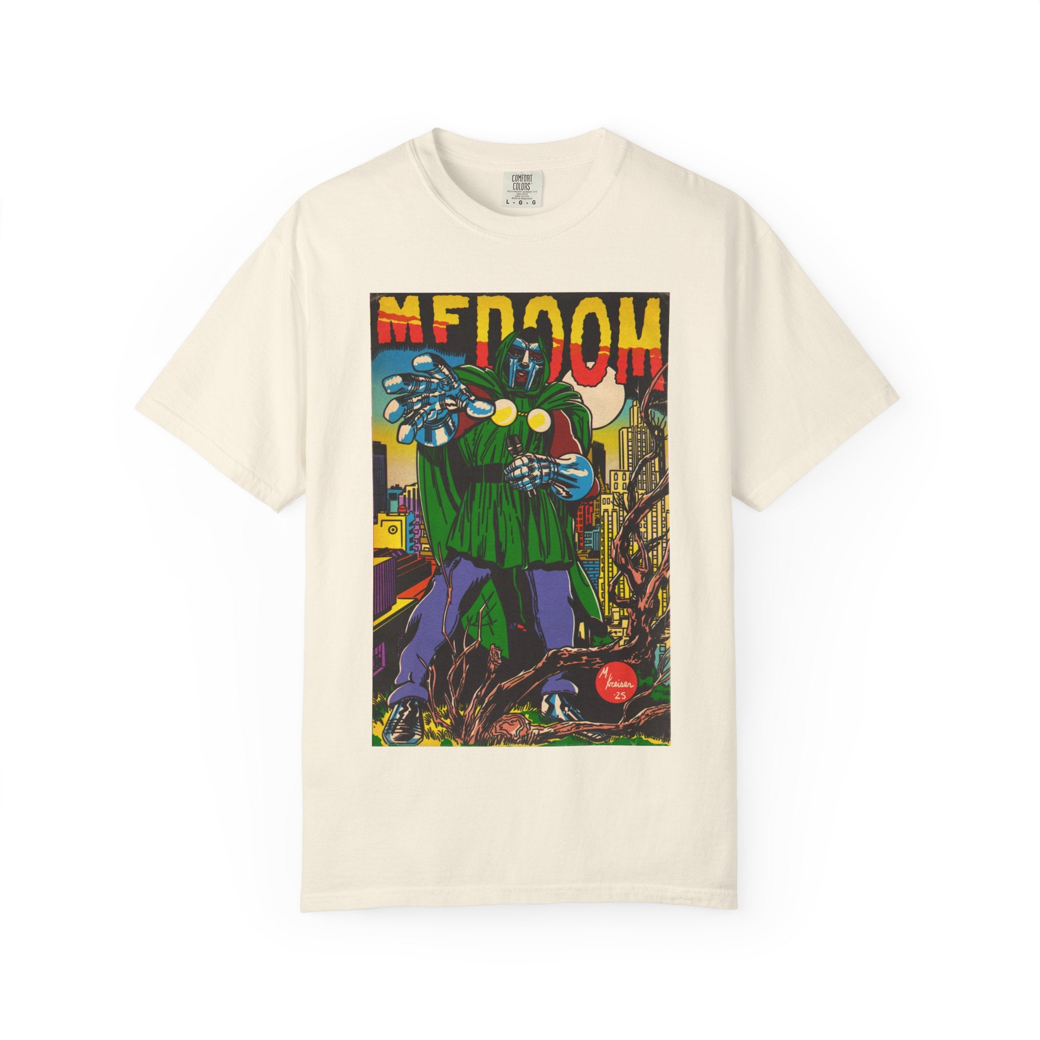 DOOM Comic Book Art - Unisex Comfort Colors T-shirt