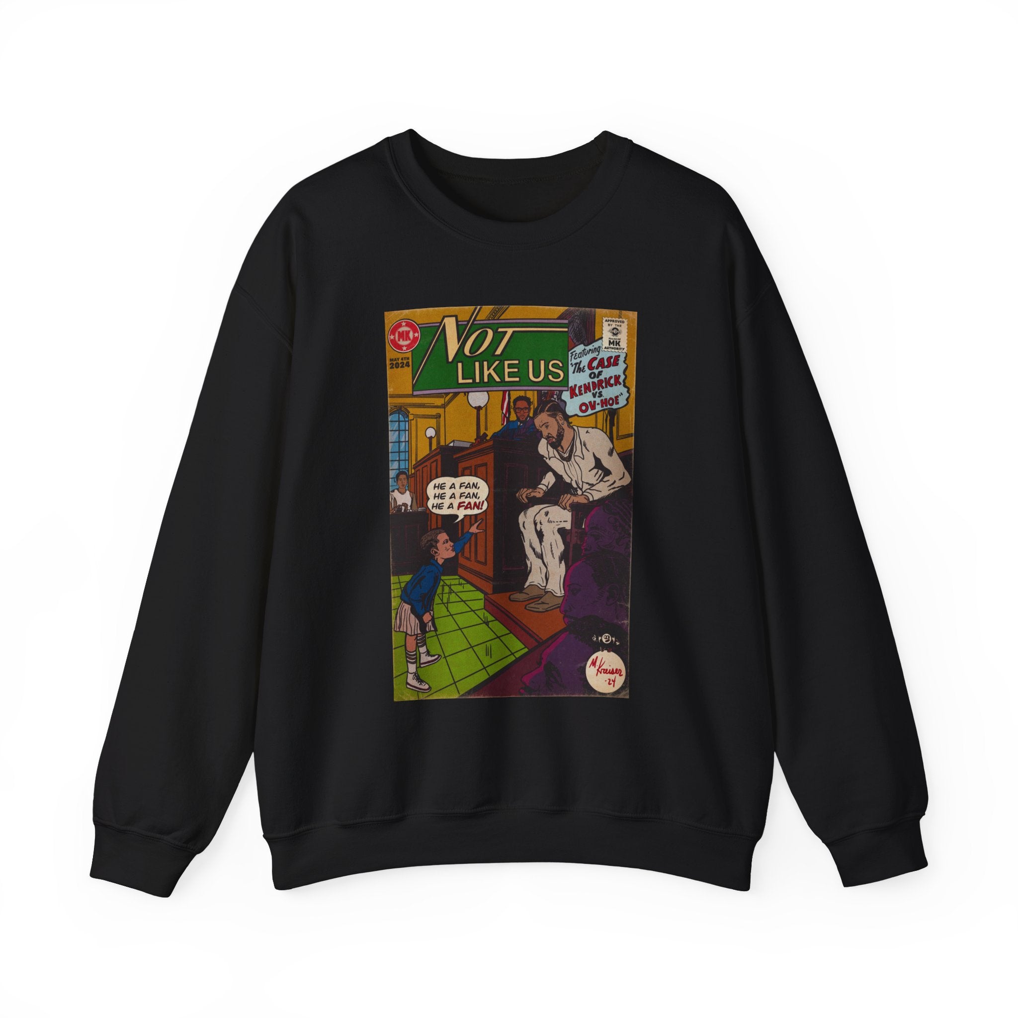 Not Like Us - Unisex Heavy Blend™ Crewneck Sweatshirt