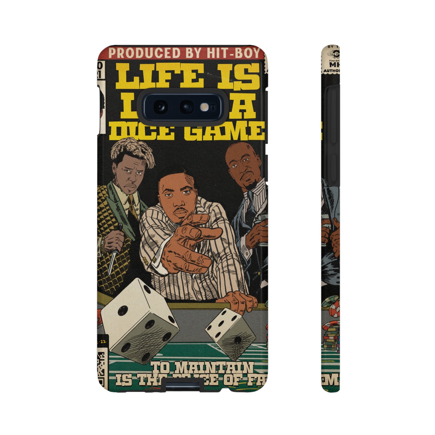 Nas, Cordae, & Freddie, Life Is Like A Dice Game - Tough Phone Cases