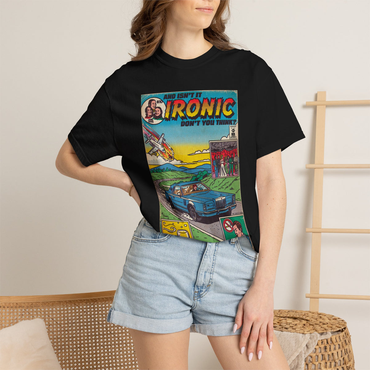 Ironic – Unisex Comfort Colors T-Shirt
