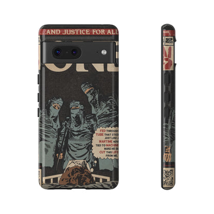 Metallica- One - Johnny Got His Gun Comic Book Art - Tough Phone Cases