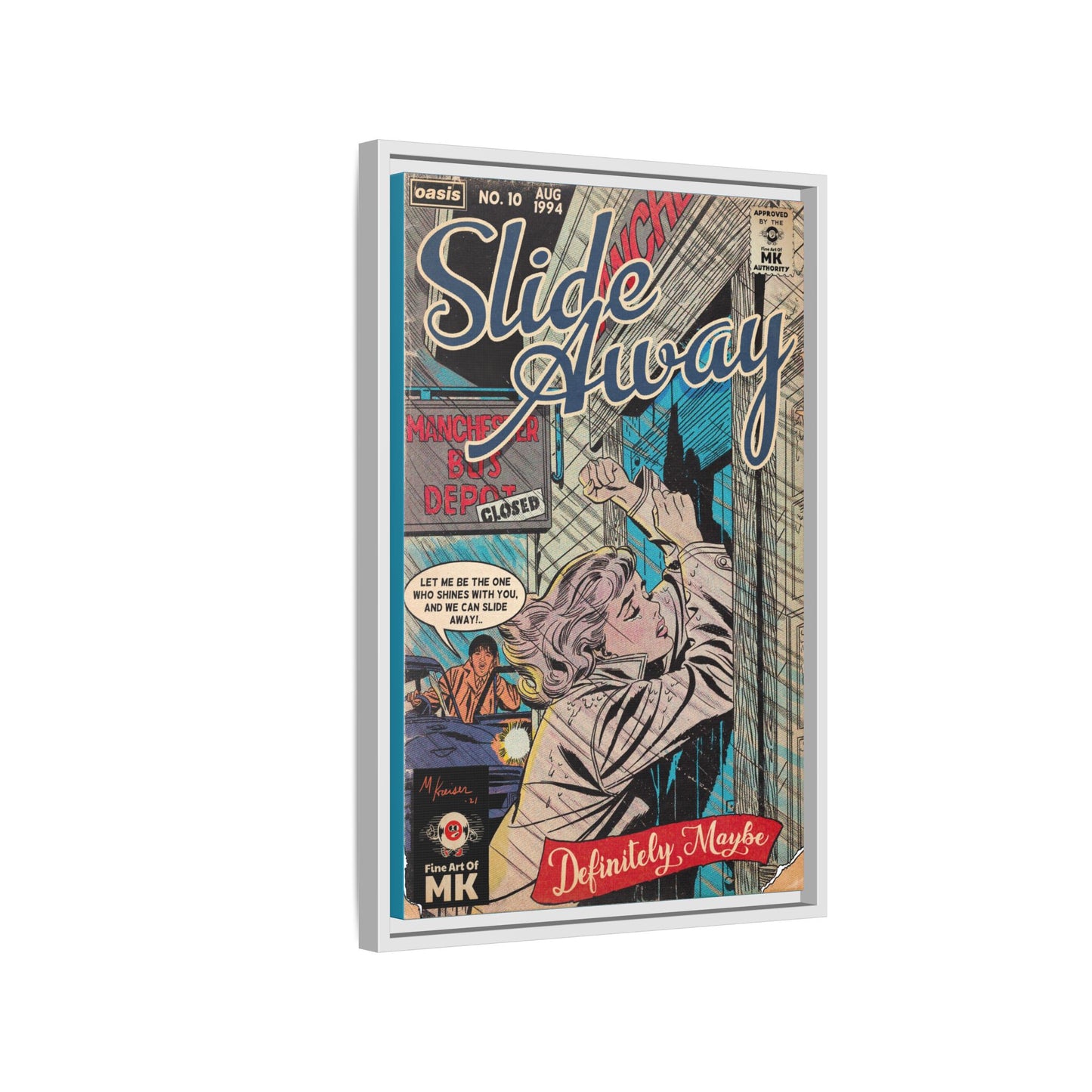 Oasis - Slide Away - Gallery Canvas Wraps, Vertical Frame