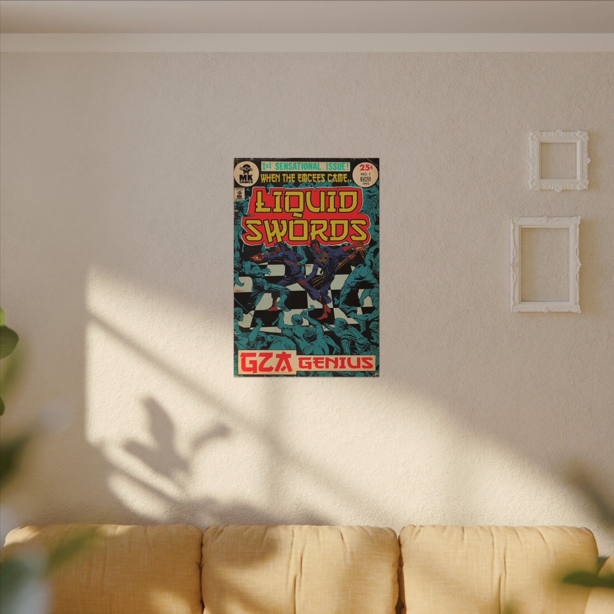 Liquid Swords - Matte Canvas, Stretched