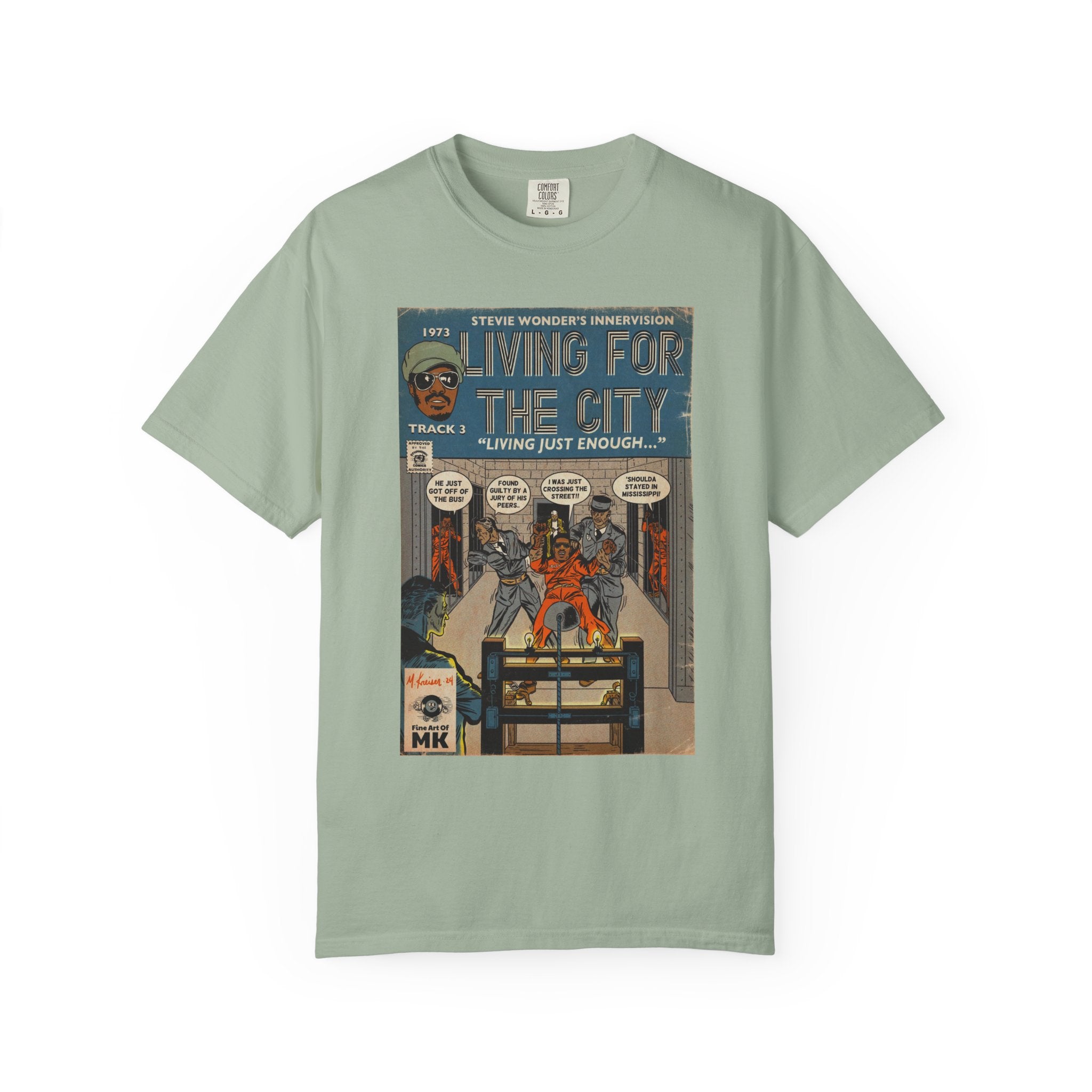 Living For The City - Unisex Comfort Colors T-shirt