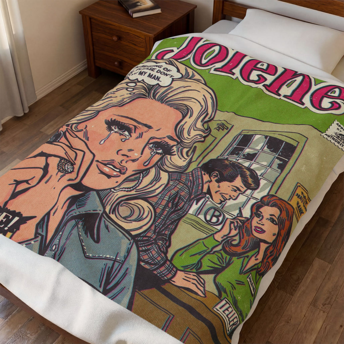 Jolene - Velveteen Plush Blanket