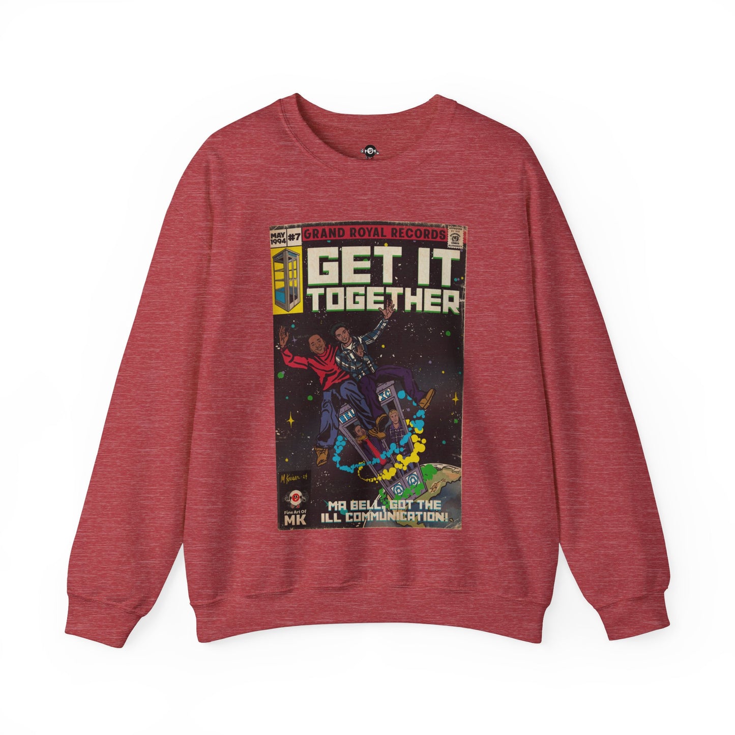 Beastie Boys & Q-Tip - Get it Together - Unisex Heavy Blend™ Crewneck Sweatshirt